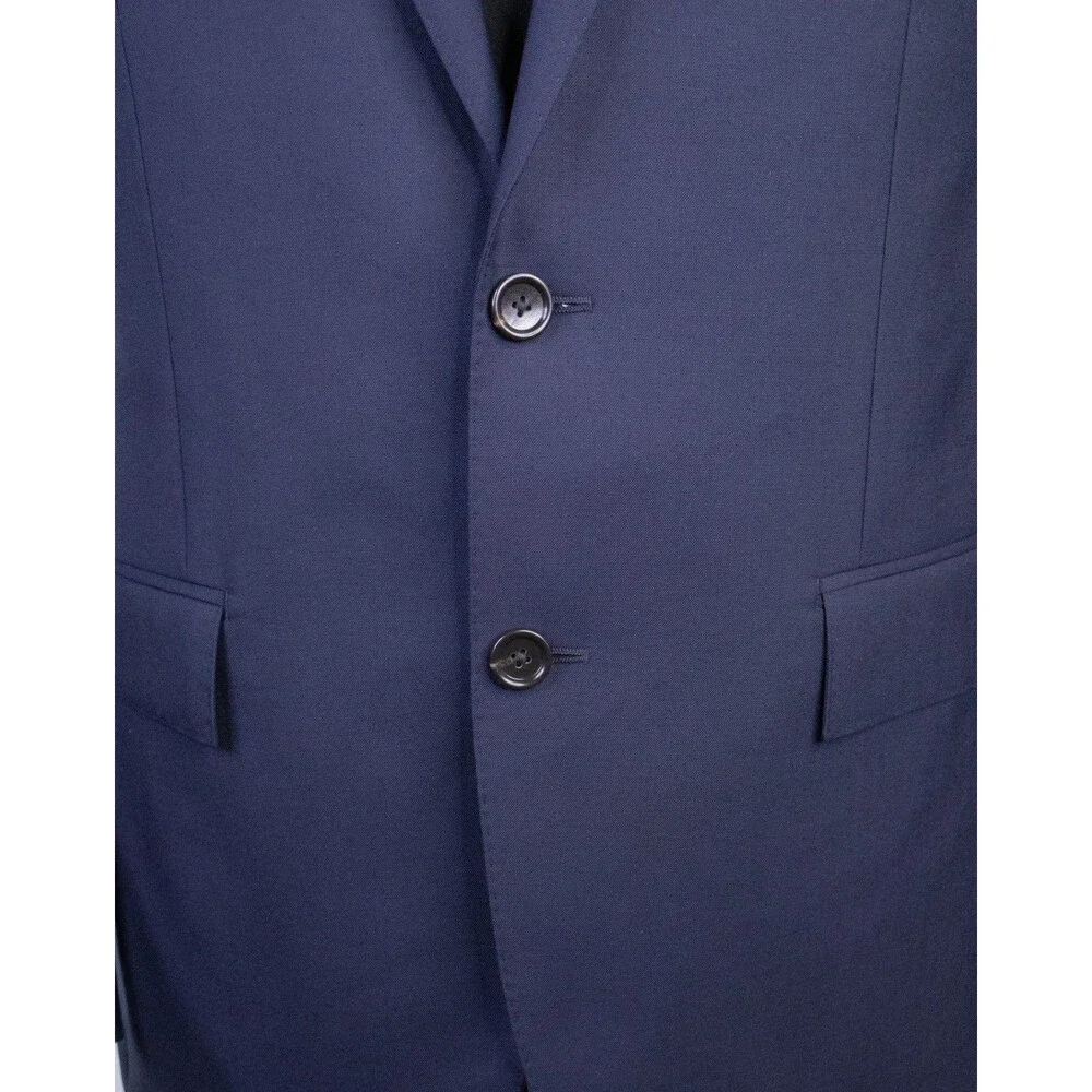 J. Crew x Loro Piana Men’s Ludlow 100% Wool 2-Button Blazer Navy Blue • 40R